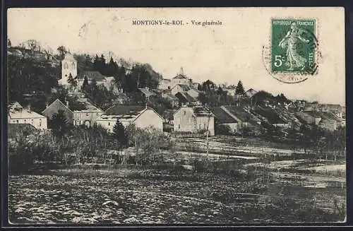 AK Montigny-le-Roi, Vue générale