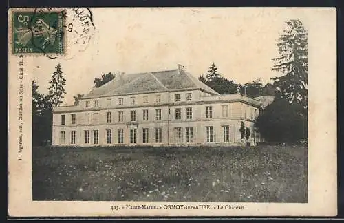 AK Ormoy-sur-Aube /Haute-Marne, Le Château