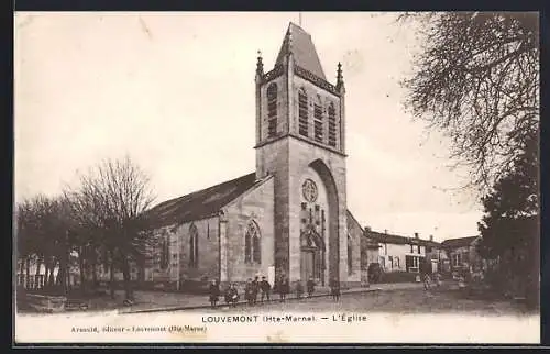 AK Louvemont /Hte-Marne, L`Église