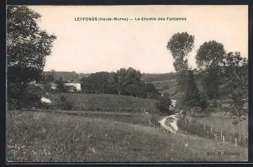 AK Leffonds /Haute-Marne, Le Chemin des Fontaines