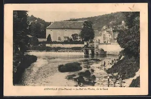 AK Joinville /Hte-Marne, Le Bief du Moulin, dit le Cavé