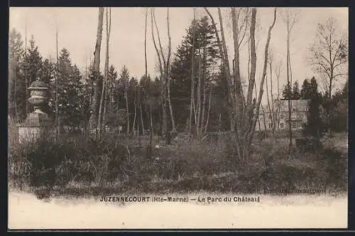 AK Juzennecourt /Hte-Marne, Le Parc du Château