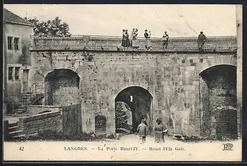 AK Langres, La Porte Henri-IV