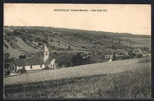AK Dinteville /Haute-Marne, Vue Côté Est