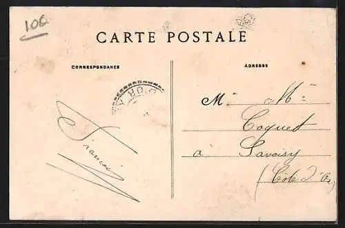 AK Héricourt, Vue Générale prise de la Gare