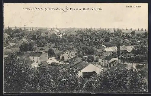 AK Fayl-Billot /Haute-Marne, Le Vau et le Mont d`Olivotte
