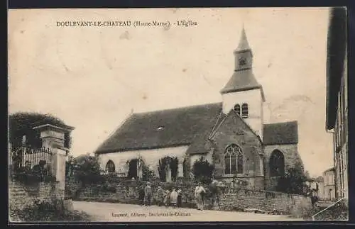 AK Doulevant-le-Château /Haute-Marne, L`Église et ses environs