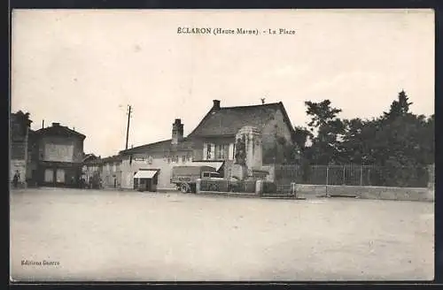 AK Éclaron /Haute-Marne, La Place