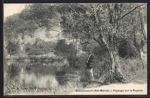 AK Doulaincourt /Hte-Marne, Paysage sur le Rognon