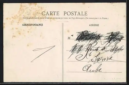 AK Chateauvillain /Hte-Marne, Vue d`entrée dans le Parc