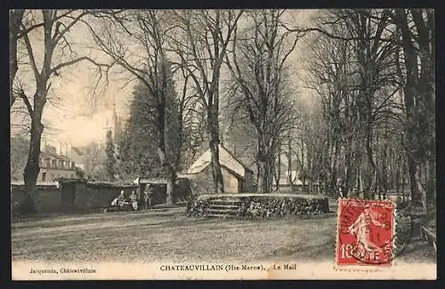 AK Chateauvillain /Hte-Marne, Le Mail