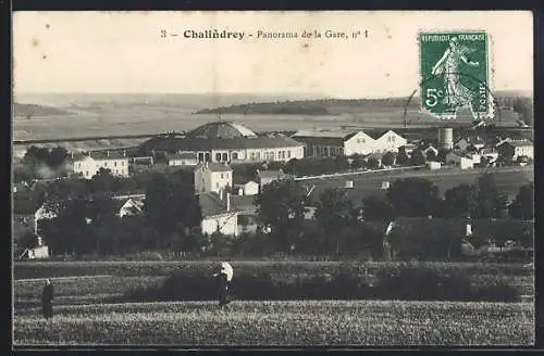 AK Chalindrey, Panorama de la Gare, n°4