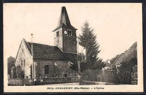 AK Chalancey /Hte-Marne, L`Église
