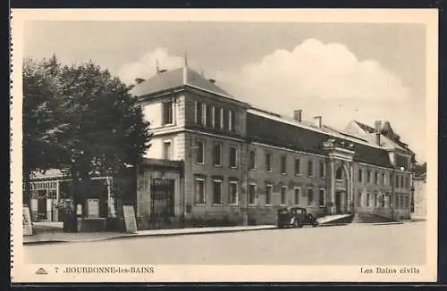 AK Bourbonne-les-Bains, Les Bains civils