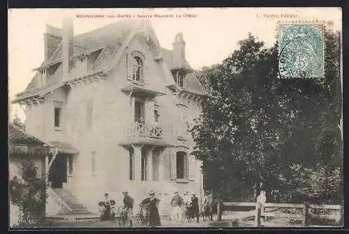 AK Bourbonne-les-Bains, Source Maynard, le Chalet