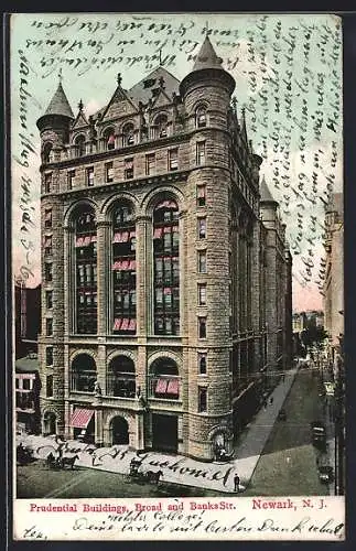 AK Newark, NJ, Prudential Building, Broad and Banks Str.