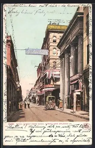 AK New Orleans, LA, Royal Street from Canal Street