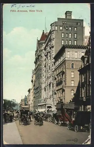 AK New York, NY, Fifth Avenue