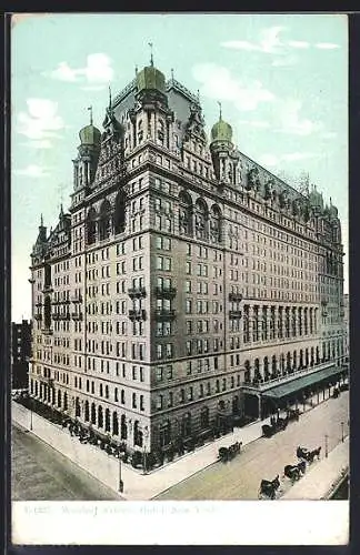 AK New York, NY, Waldorf Astoria Hotel