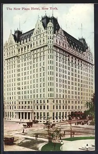 AK New York, NY, The New Plaza Hotel