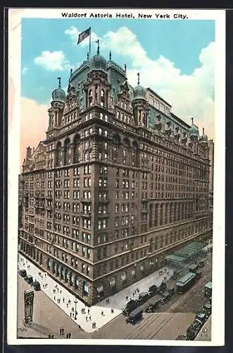 AK New York, NY, Waldorf Astoria Hotel