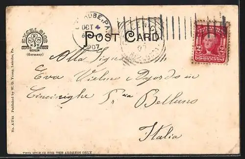 AK Latrobe, PA, Depot Sreet, Showing First National Bank and Miller Hotel