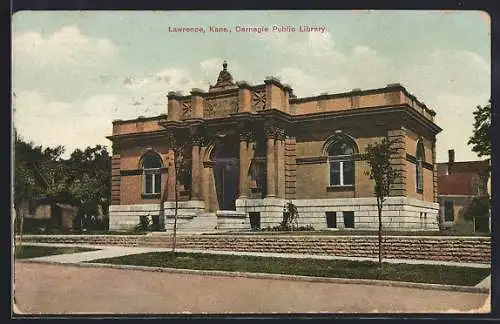 AK Lawrence, KS, Carnegie Public Library