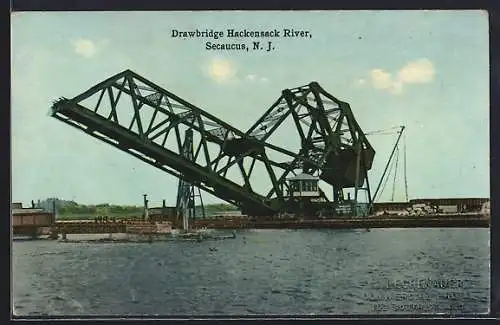 AK Secaucus, NJ, Drawbridge Hackensack River