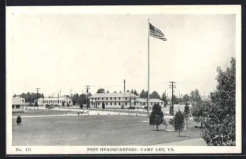AK Camp Lee, VA, Post Headquarters