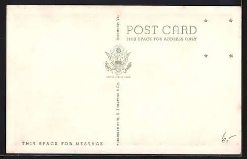 AK Camp Lee, VA, Typical Chapel Surrounded by Barracks