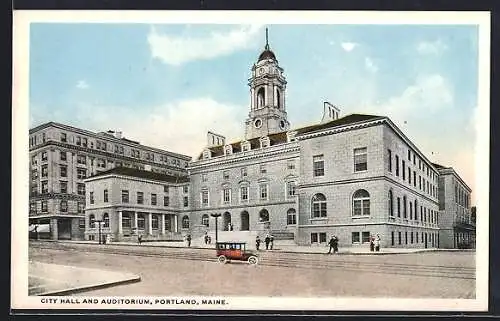 AK Portland, ME, City Hall and Auditorium