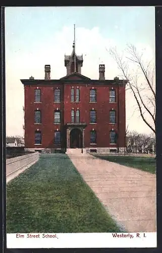 AK Westerly, RI, Elm Street School