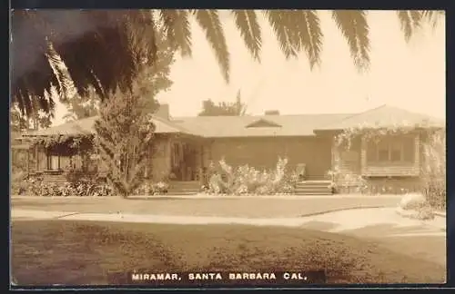 Foto-AK Santa Barbara, CA, Miramar