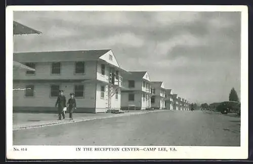 AK Camp Lee, VA, In the Reception Center