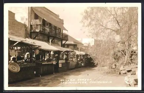 AK Los Angeles, CA, Olvera Street