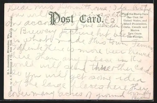 AK Milwaukee, WI, Pabst Brewing Co.