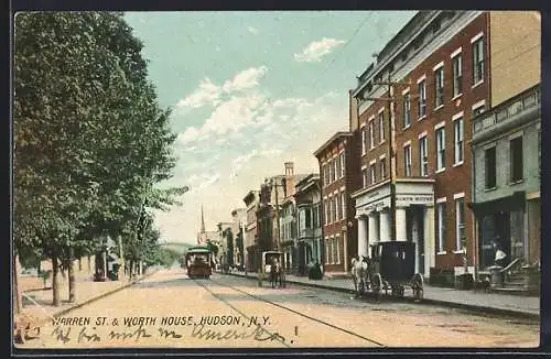 AK Hudson, NY, Warren St. & Worth House