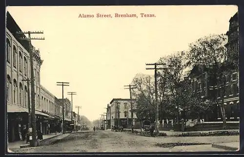 AK Brenham, TX, Alamo Street