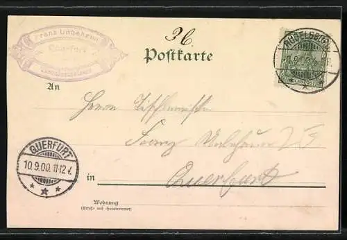 AK Partie an der Rudelsburg