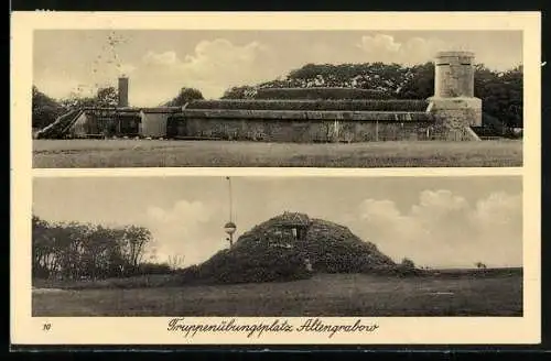 AK Altengrabow, Truppenübungsplatz, Mehrfachansicht
