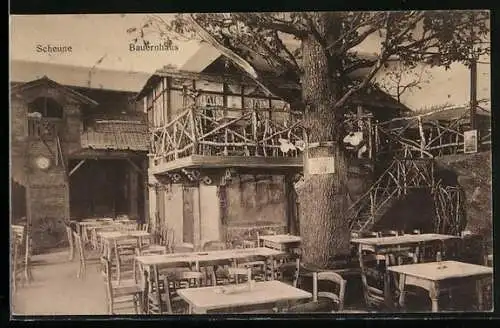 AK Berlin-Friedrichshain, Gasthaus Der Eichhofbauer Warschauerstrasse 34-36