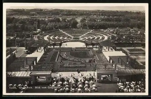 AK Essen /Ruhr, Gruga-Park, Blick vom Grugaturm