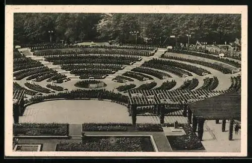 AK Essen, Grosse Ruhrländische Gartenbau-Ausstellung Gruga 1929, Dahlien-Anlage