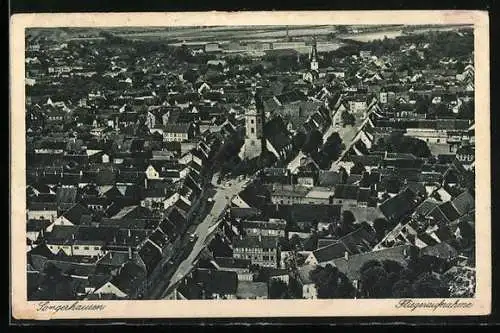 AK Sangerhausen, Fliegeraufnahme