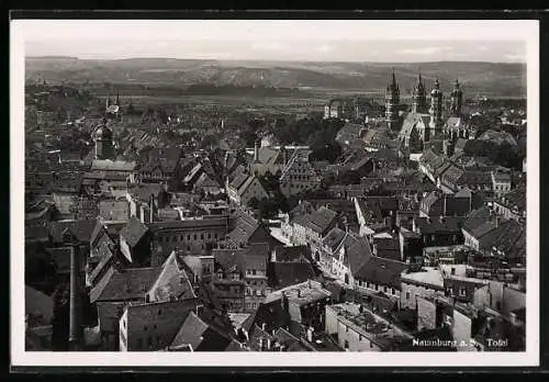 AK Naumburg / Saale, Blick über die Altstadt
