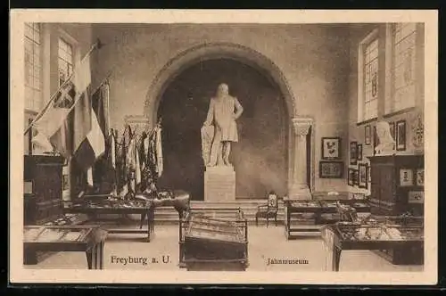 AK Freyburg a. U., Innenansicht des Jahnmuseums