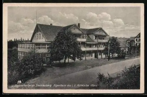 AK Stecklenberg, Eigenheim des L.V. Mittelelbe-Harz