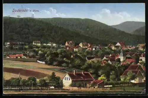 AK Suderode am Harz, Ortsansicht