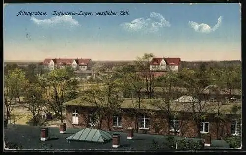 AK Altengrabow, Infanterie-Lager, westlicher Teil