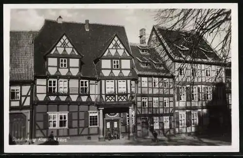 AK Quedlinburg, Klopstockhaus, Frontalansicht